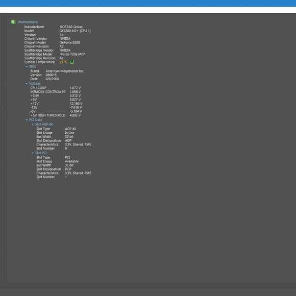 BIOSTAR GF8200 M2+ Ver. 6.x MicroATX Socket AM2+ Mobo AMD Athlon II X2 4400+ 2GB - Picture 6 of 14